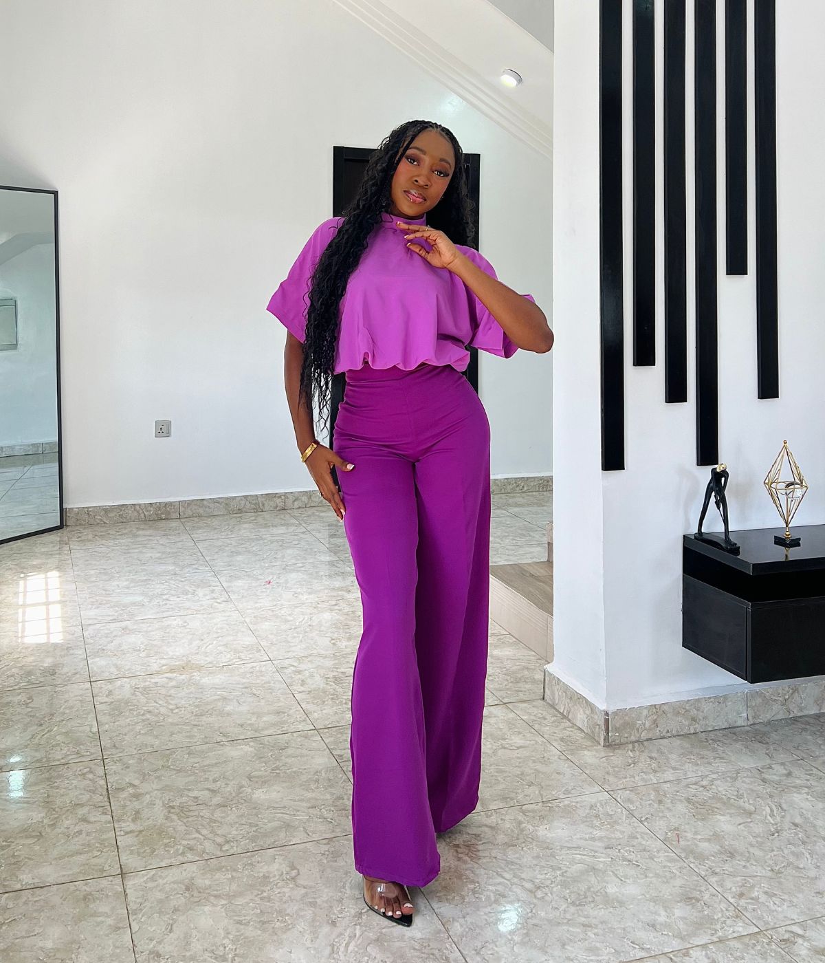 Monochrome Set - Purple