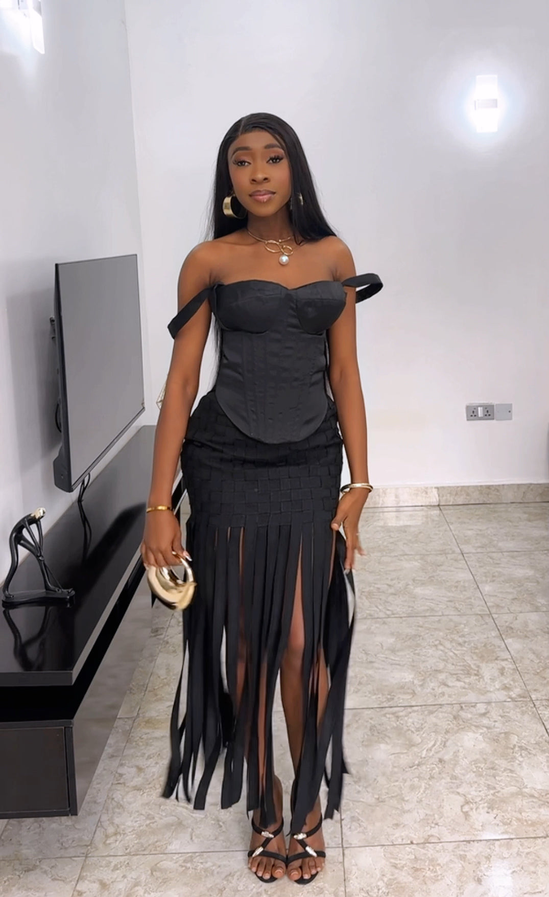 Tiwa Basket Set Black