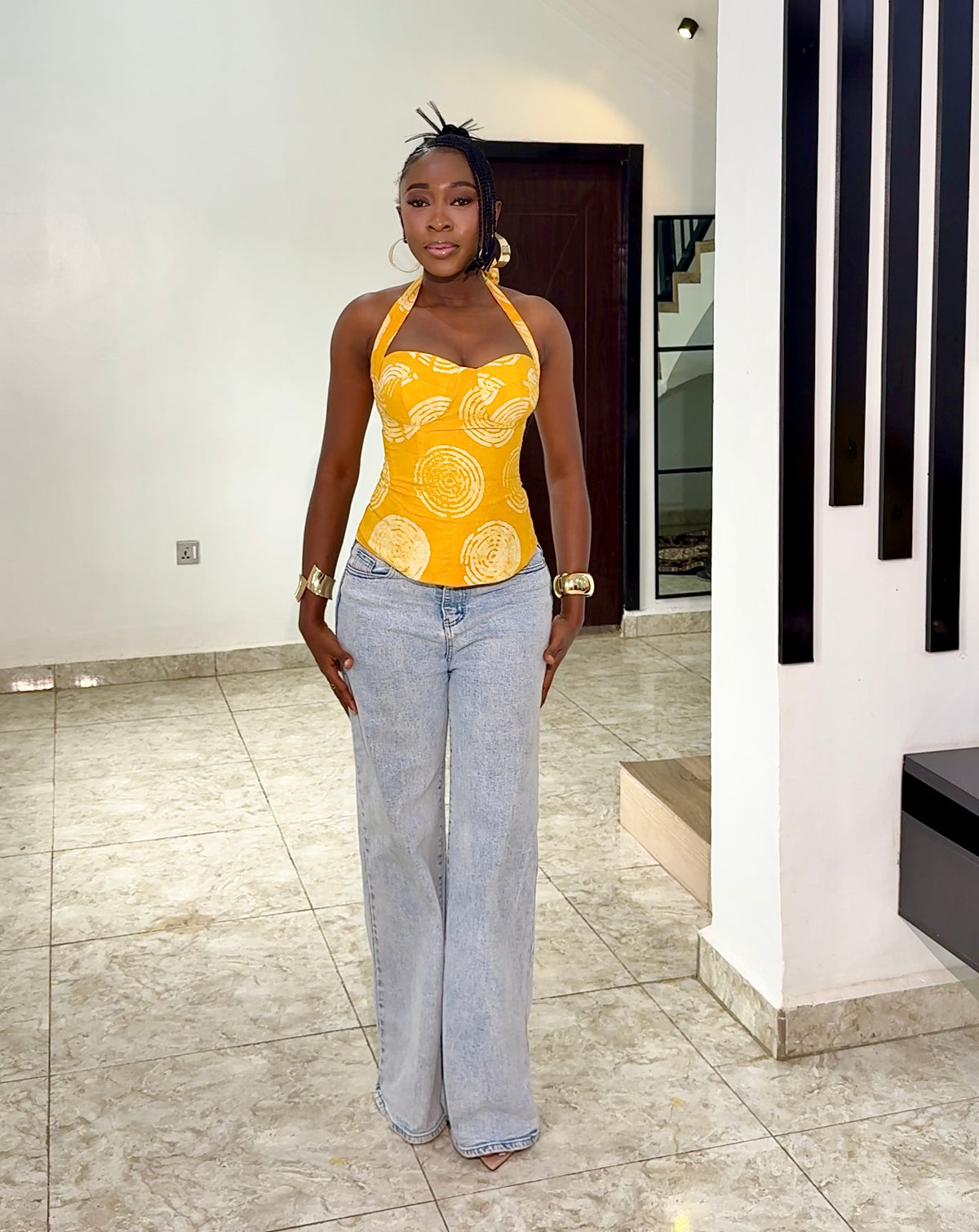 Adire Corset