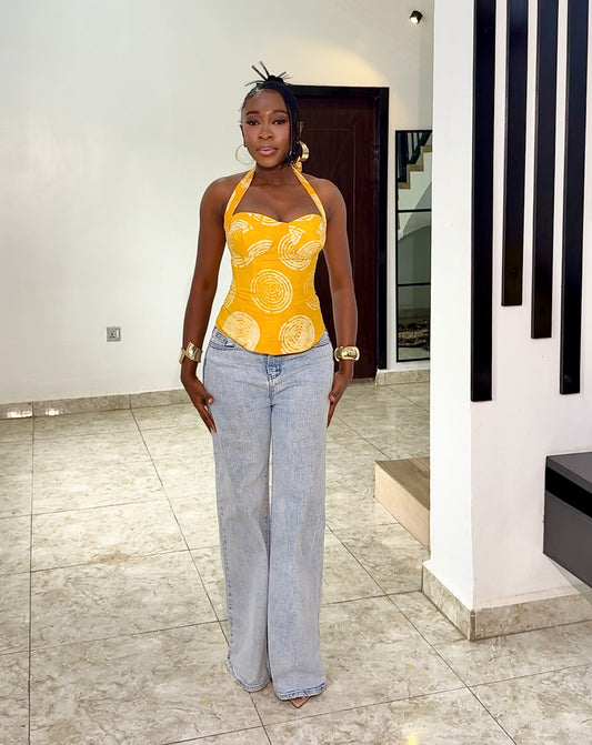 Adire Corset