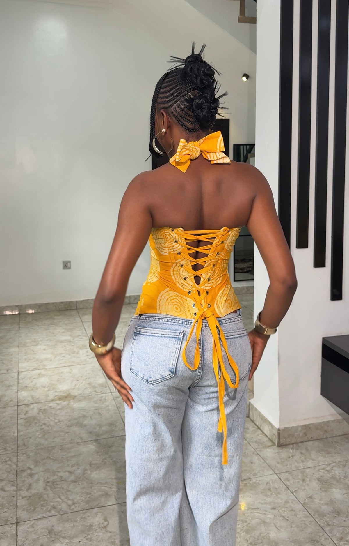 Adire Corset