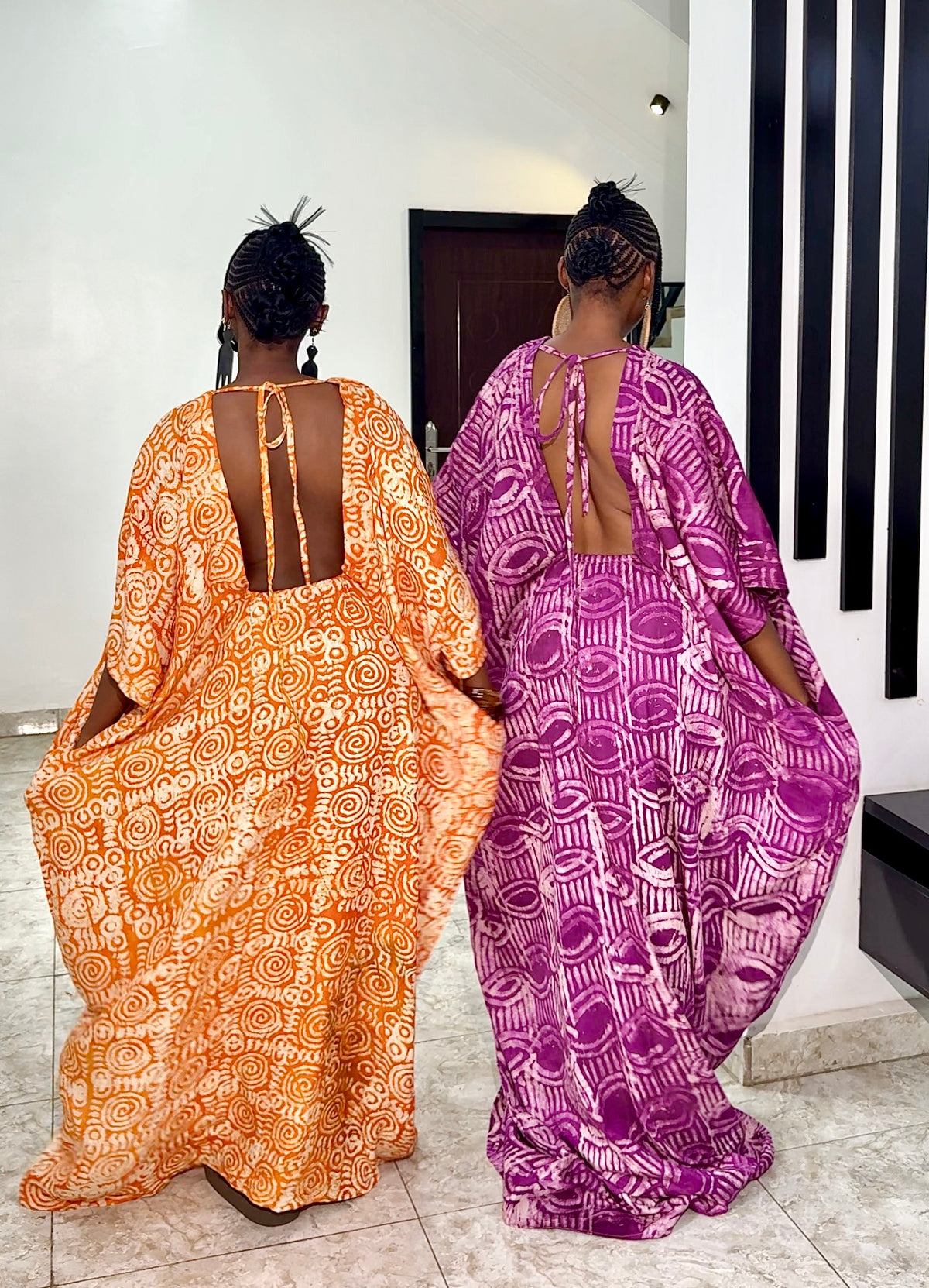 Adire Backless Midi