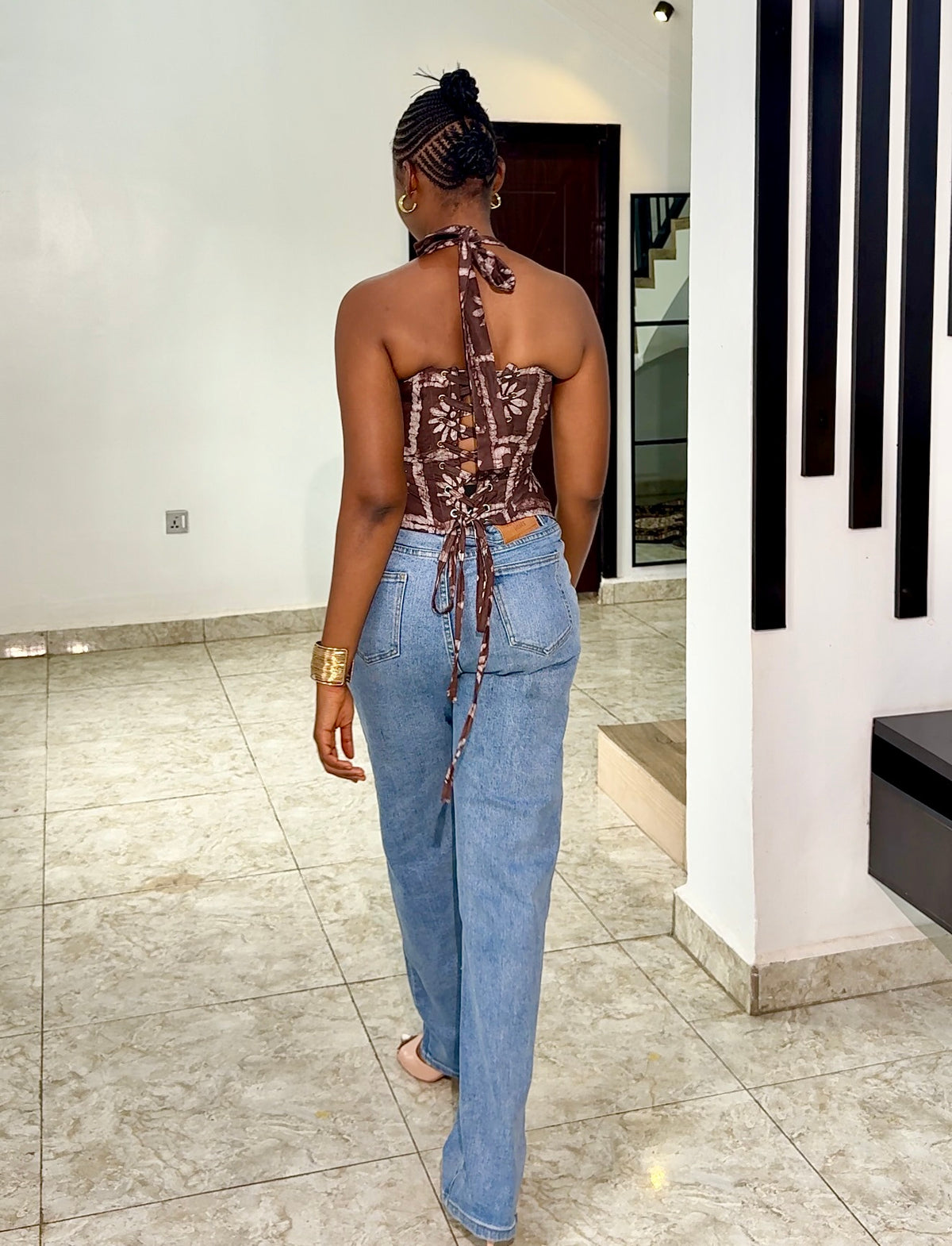 Adire Corset