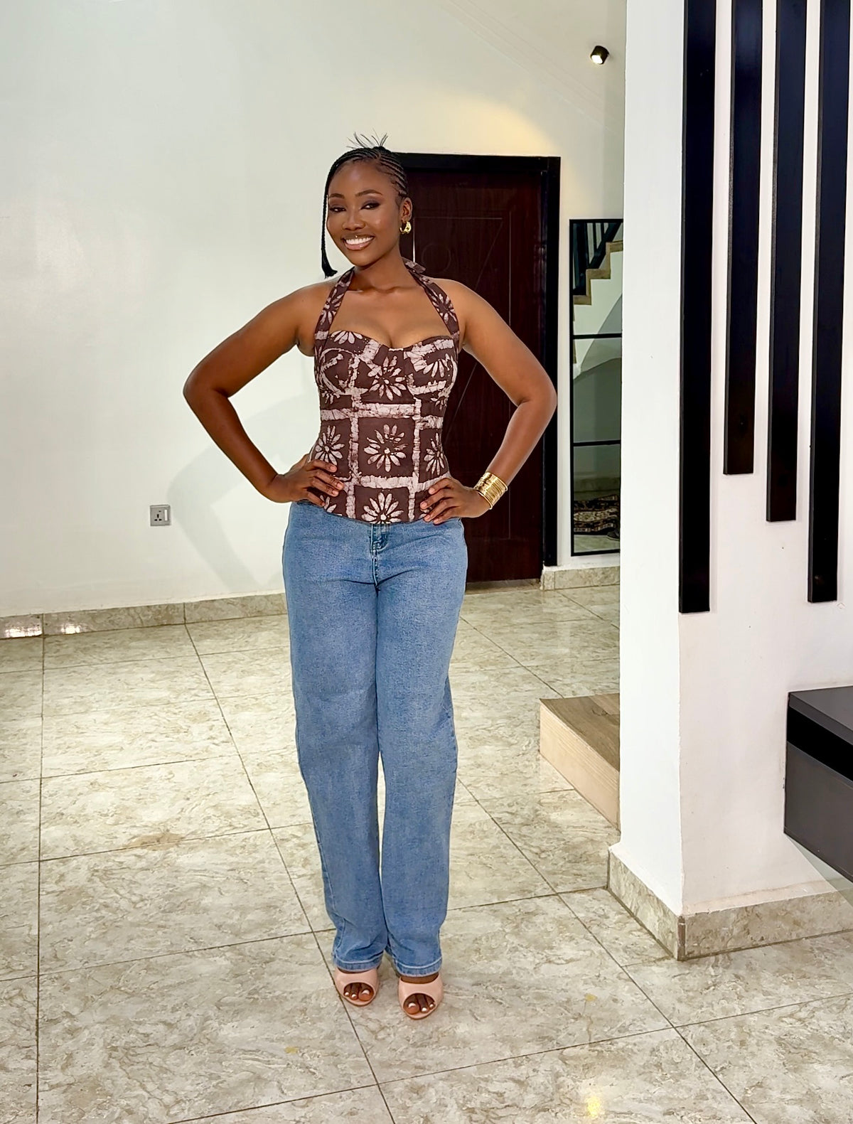 Adire Corset