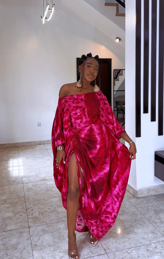 Ashante Gown (ruffled)