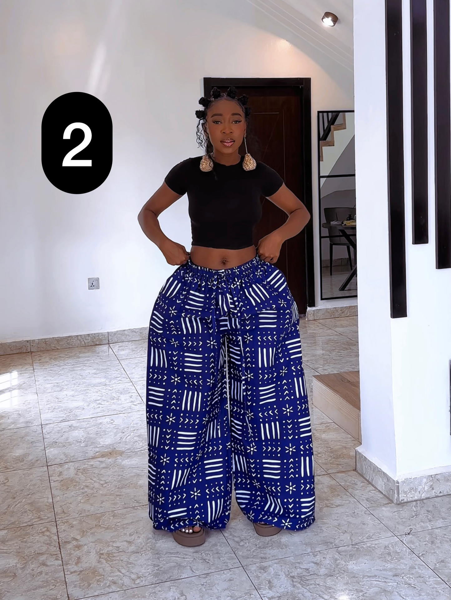 Ankara Baggy Pants
