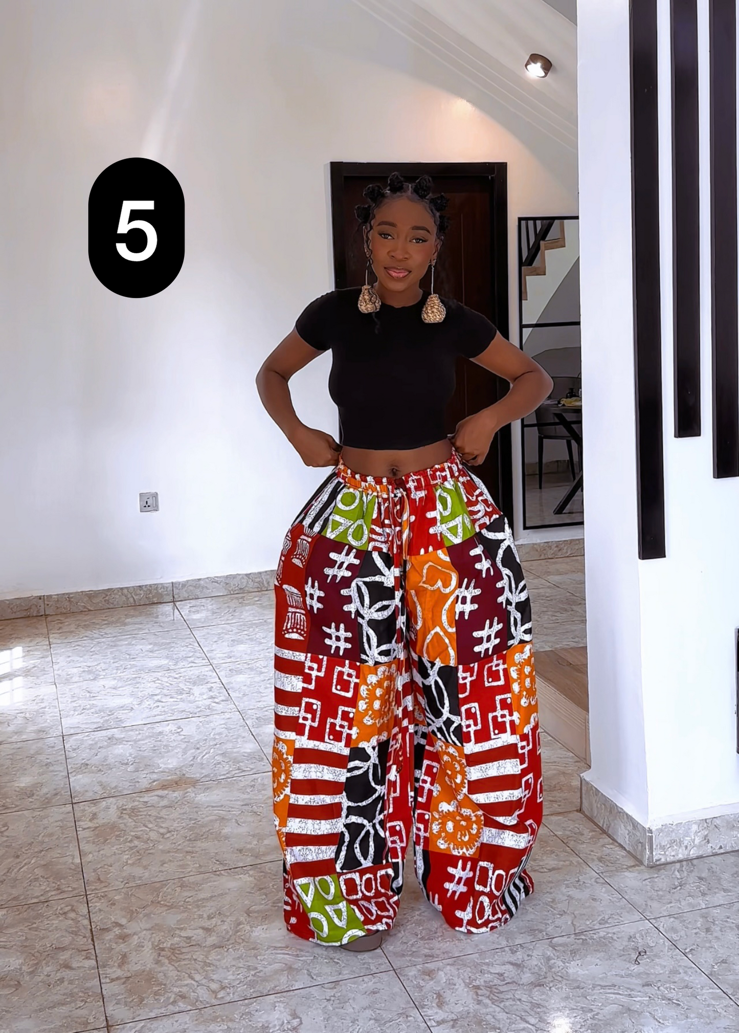 Ankara Baggy Pants