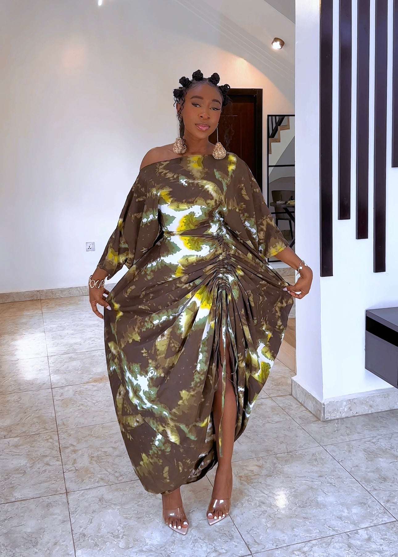 Ashante Gown (ruffled)