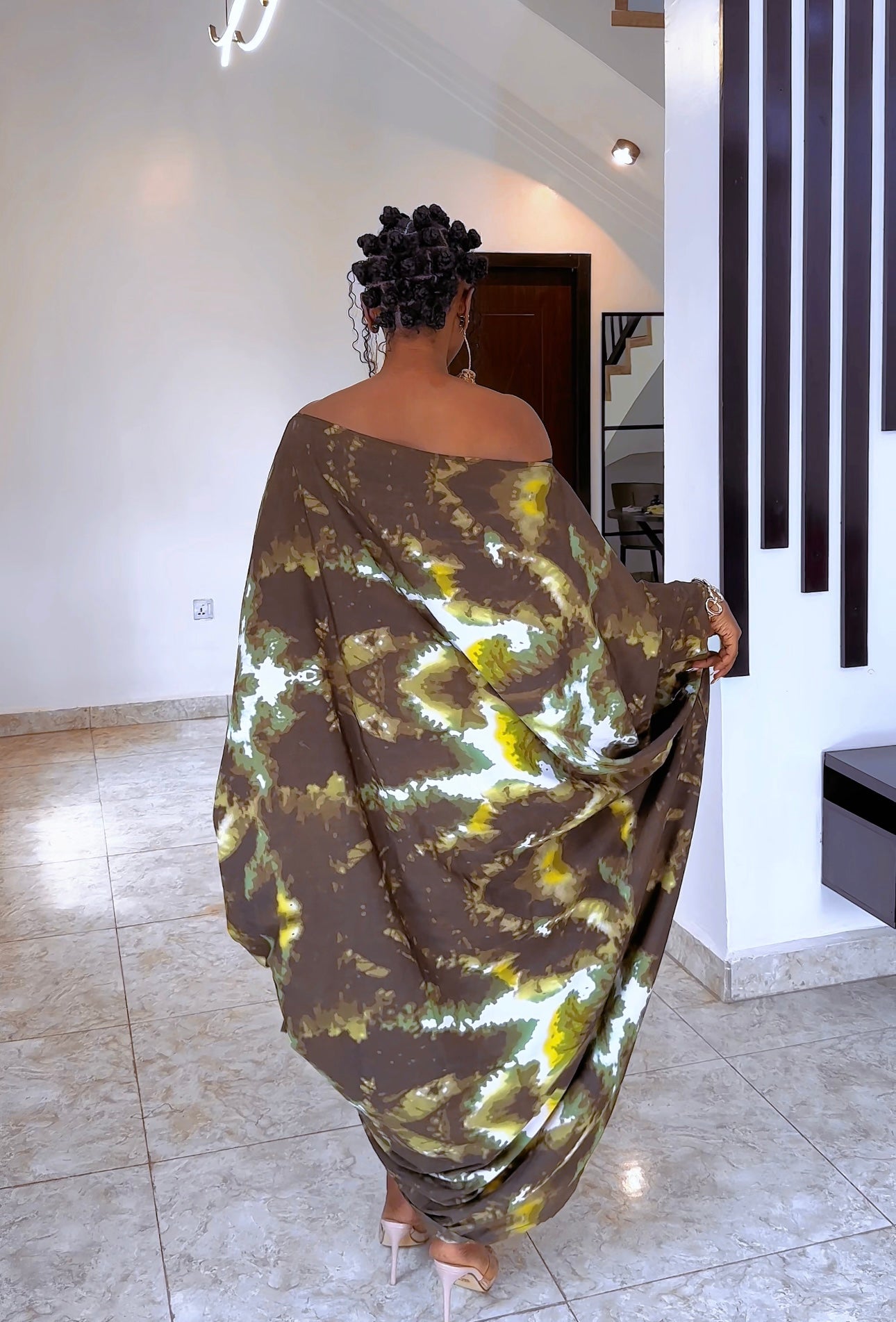 Ashante Gown (ruffled)