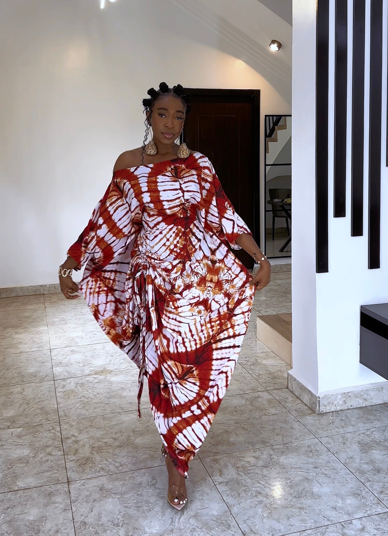 Ashante Gown (ruffled)