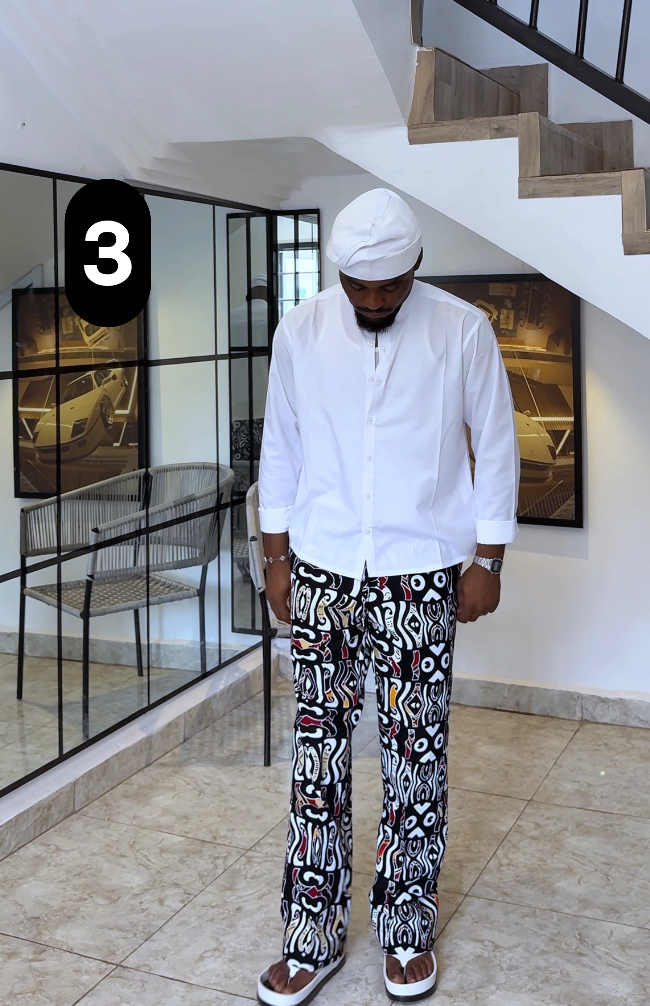 *MEN Ankara Pants