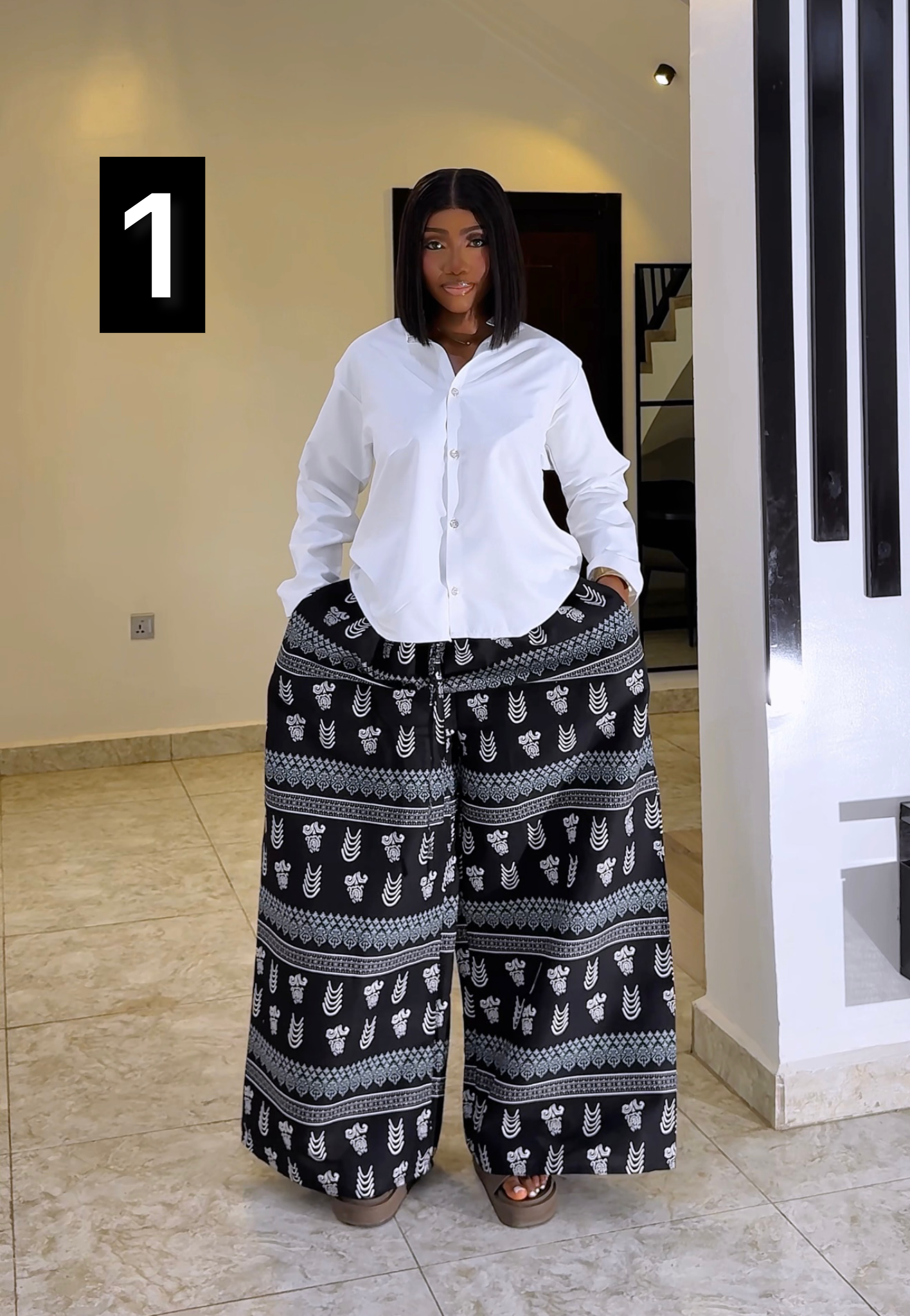 Ankara Baggy Pants