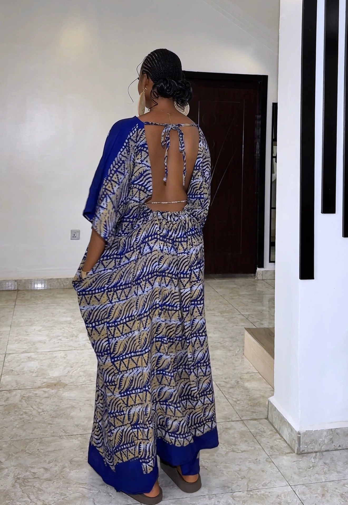 Adire Backless Midi
